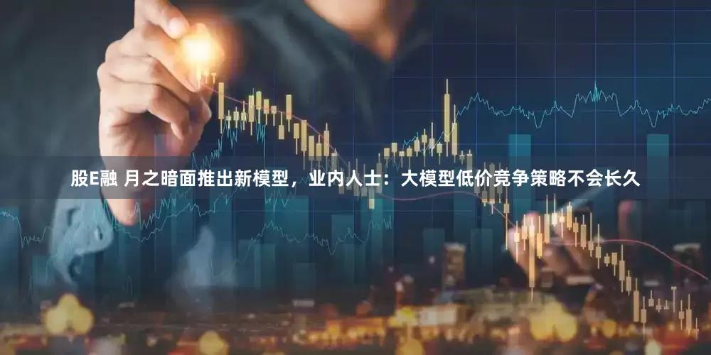 股E融 月之暗面推出新模型，业内人士：大模型低价竞争策略不会长久